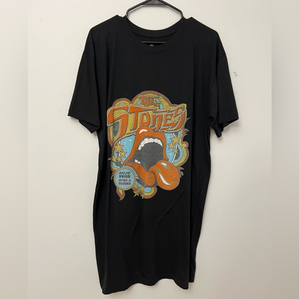 NASTY GAL Rolling Stones T-Shirt Dress